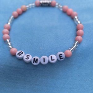 Affirmation Bracelet-#Smile